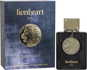 Armaf Club De Nuit Lionheart Man 100ml Eau de Parfum Spray for Men Regular Edition Unique Lion Design Bottle