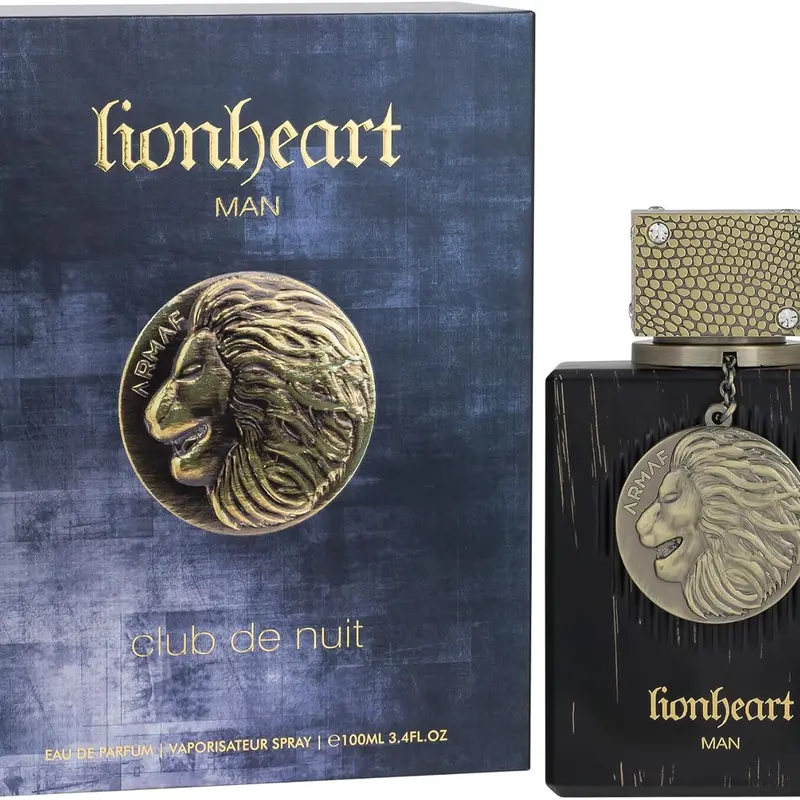 Armaf Club De Nuit Lionheart Man 100ml Eau de Parfum Spray for Men Regular Edition Unique Lion Design Bottle