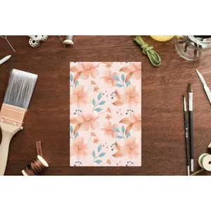 Clay Transfer Paper, Watercolor Summer Spring , Polymer Clay Transfer Sheet Paper
