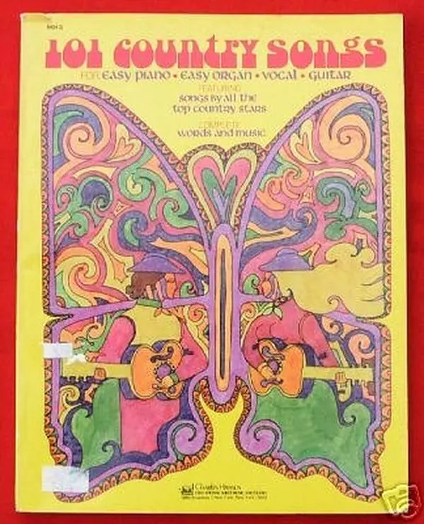 USED Book - 101 Country Songs for Easy Piano, Easy Organ, Vocal, Guitar (Paperback)