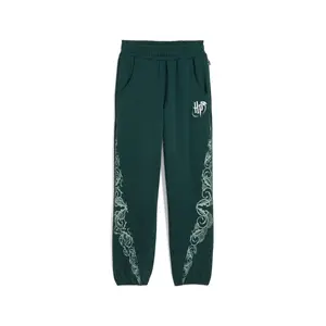 PUMA Womens Hoops X Harry Potter Sweatpants Basketball Casual - Green