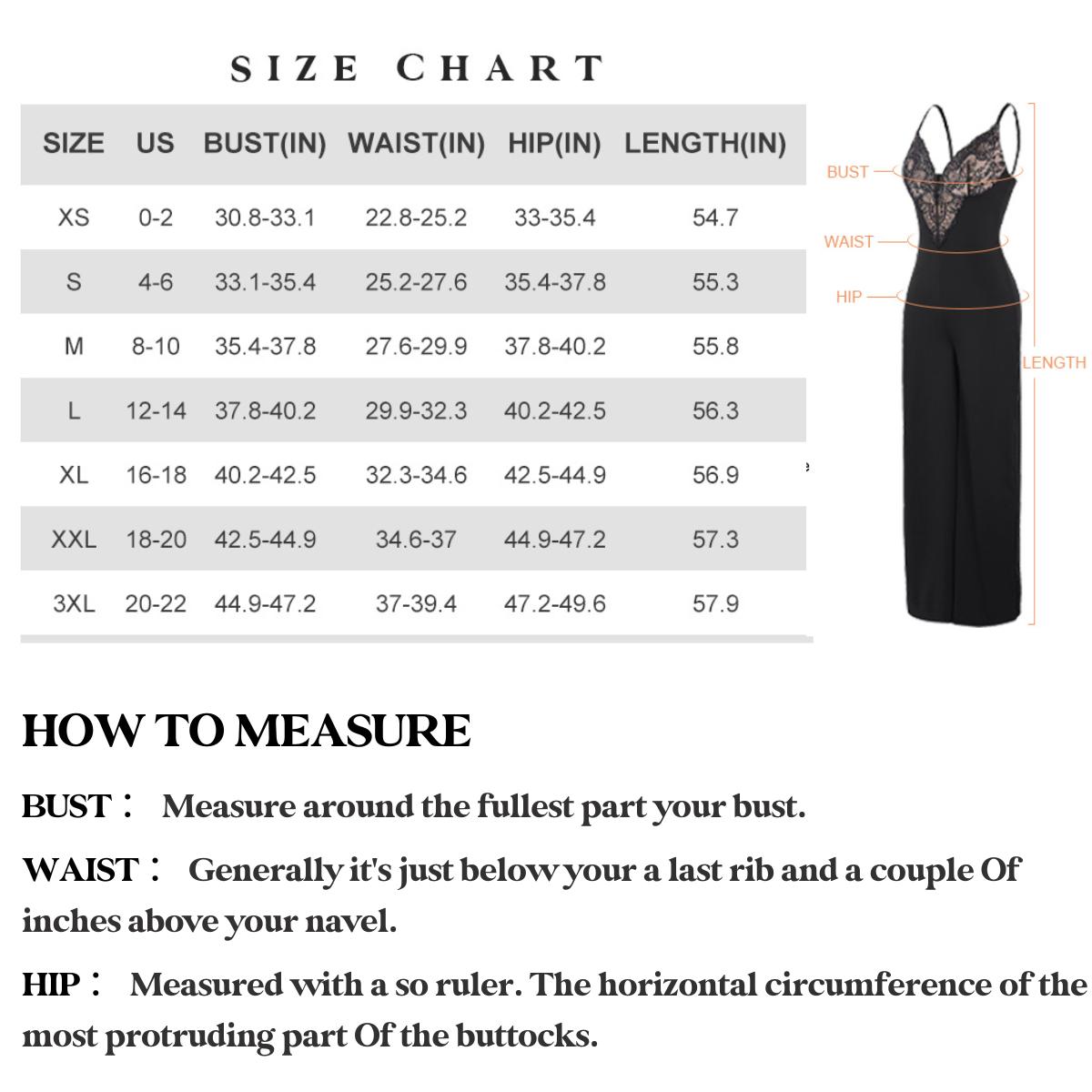 Popilush The Shapewear Jumpsuit Lace Wide-Leg Shapewear Slip Jumpsuits Basic Womenswear Comfort