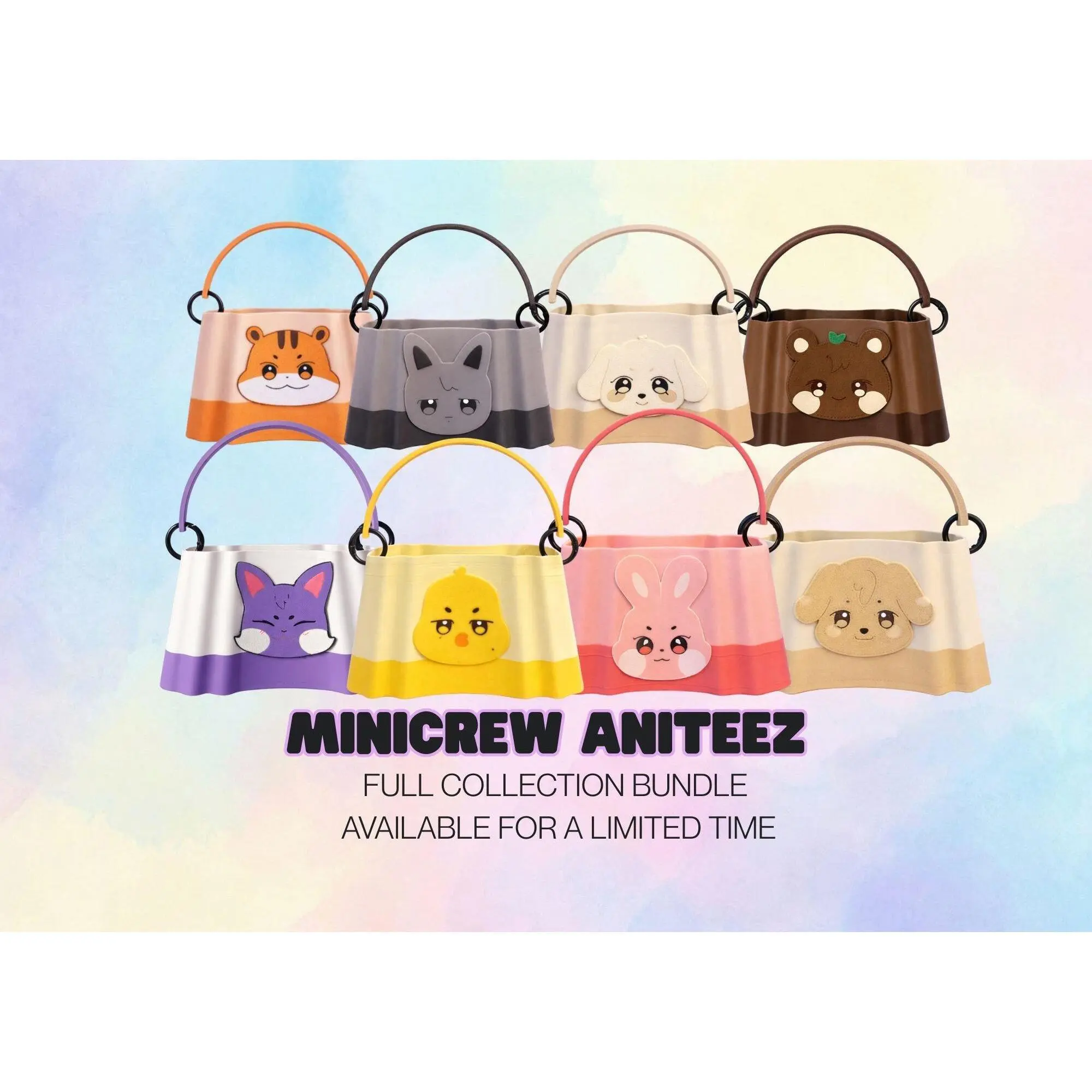 Aniteez- Complete 8 Character MiniCrew Collection