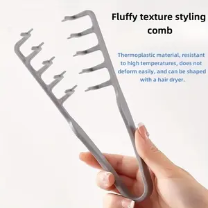2-Piece Puffy Hair Comb Set, Firm Grip, Root Lift, Fine Tooth Design for All Hairstyles, Anti-Slip Structure, Comfortable Handle, Reusable