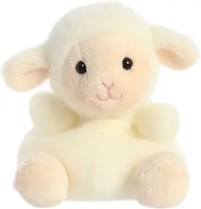 Aurora World Plush - Palm Pals - WOOLLY LAMB (5 inch)