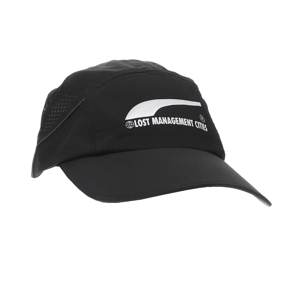 PUMA Mens X Lost Management Cities 5 Panel Cap Casual - Black PUMA Mens X Lost Management Cities 5 Panel Cap Casual - Black