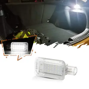 1PC Super Bright High Power Xenon White Full LED Trunk Cargo Area Light Assembly For Honda Accord Civic Fit Insight For Acura ILX RSX TL TLX TSX, Powered by 18-SMD LED Diodes, Replace OEM Part # 34261-S5A-003 34261S5A003