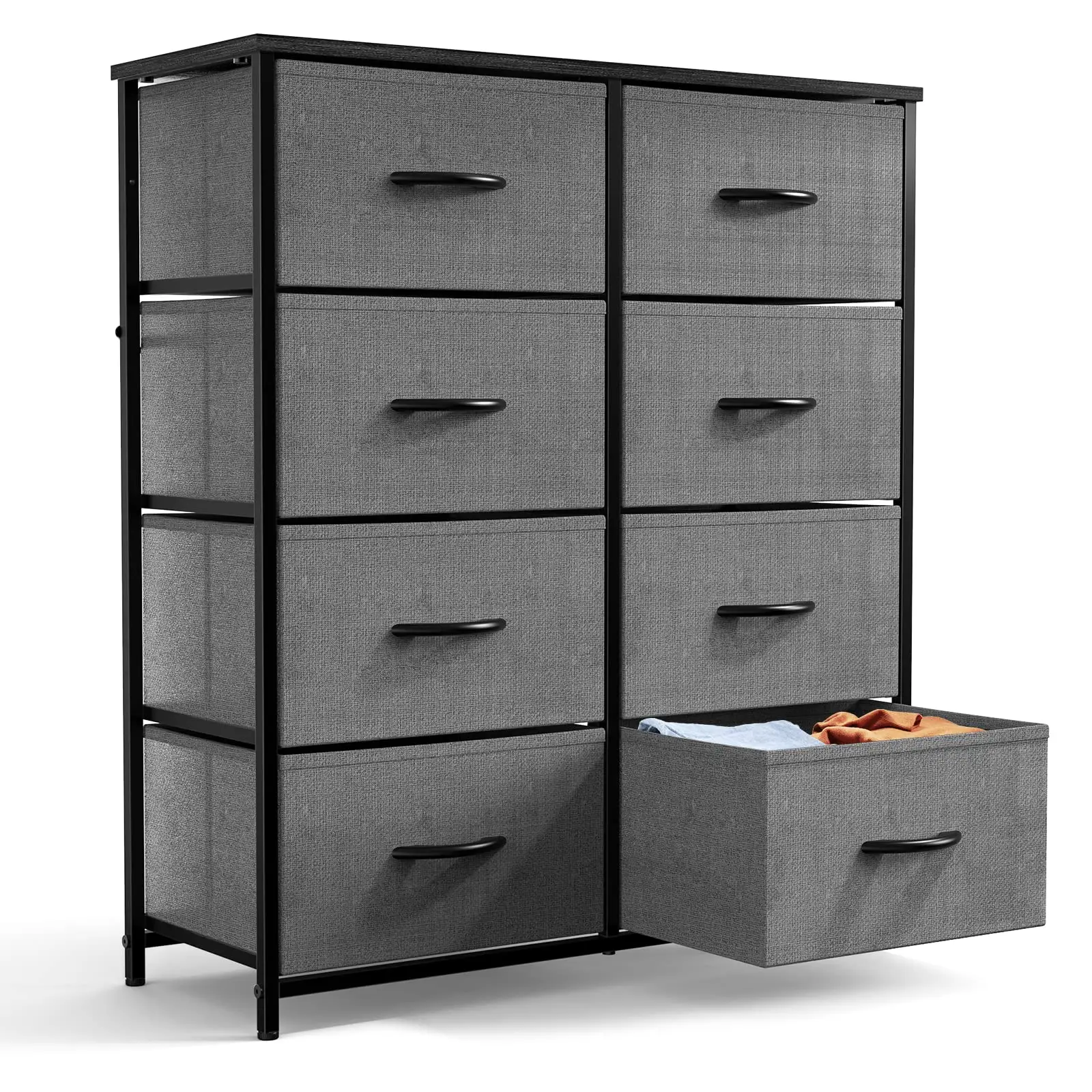 【Deal】Dresser for Bedroom, Dressers & Chests of Drawers Dresser Organizer with 8 Fabric Storage Drawers Tower Unit
