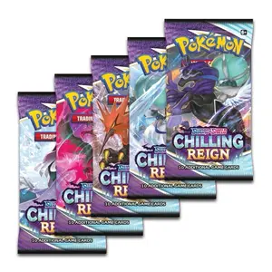 Pokemon Sword & Shield Chilling Reign Booster Packs (LIVE RIP)