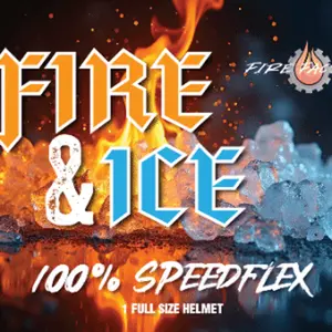 Full Size Speedflex Helmet  (Fire and Ice Series)