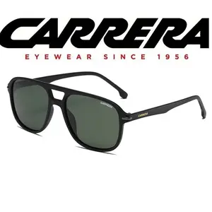 Brand Sunglasses Women Square Classic Large Frame Fashion Men Rectangular Letter Design Retro Uv400 Protection Trendy Square Sunglasses