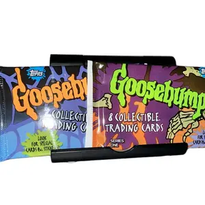 Topps 1996 Goosebumps Hobby Packs 2-Pack Bundle 8 Collectible Trading Cards Series One