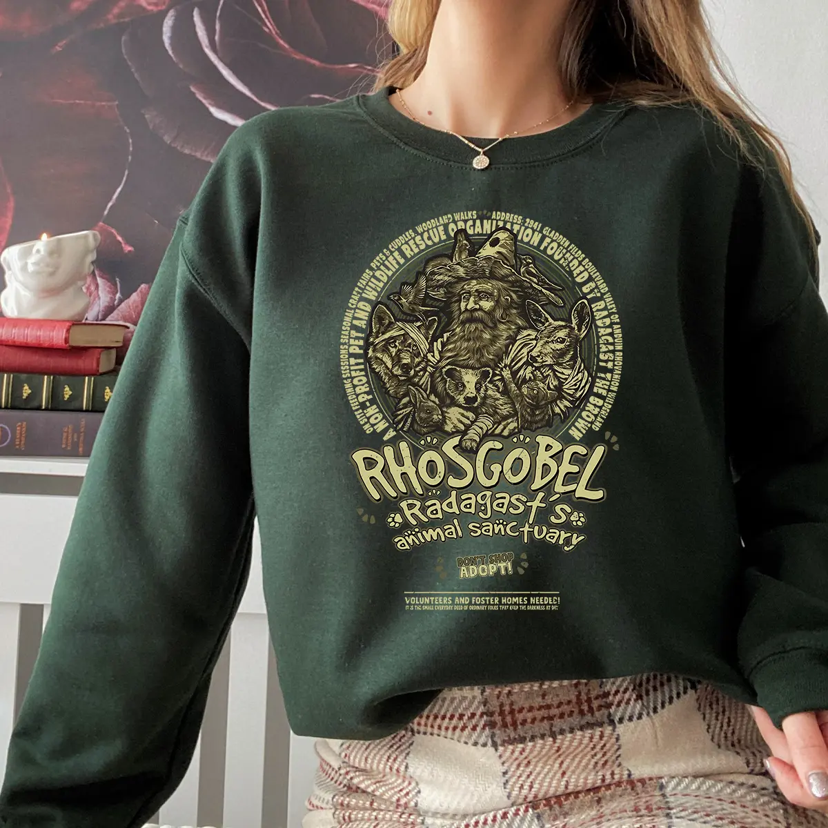 LOTR Radagasstse Rhossgobell WWitchhh T shirt Hoodie Sweatshirt