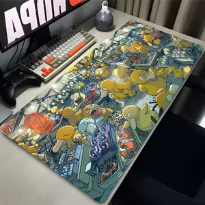Pokémon TCG Psyduck Market Extended Anti-Scratch Mouse Pad, 300mm x 700mm Desk Mat for Computers & Office Use, Anti-Scratch Mouse Pads