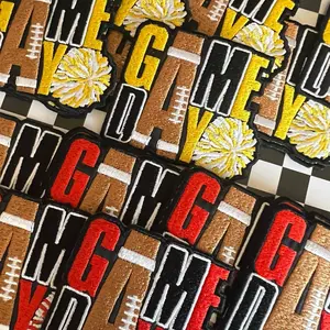 Game day Iron on Patches