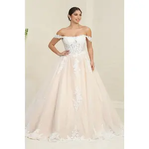 Layla K LK253 Corset Bodice Ivory/Nude Wedding Gown