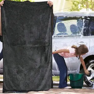 Car Wash Towel, 1 Count Multipurpose Car Cleaning Towel, Super Absorbent Car Towel, Car Detailing Towel, Car Wash Accessories for Car Cleaning, Car Drying Towel
