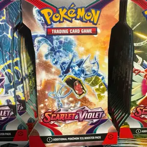 Scarlet and violet base set booster pack