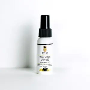 Vadge and Bum Refresher Spray: Ditch the toxic feminine wipes! Sooth hemorrhoids! Stop UTIs! Improve PH balance! Stay clean and fresh throughout the day!