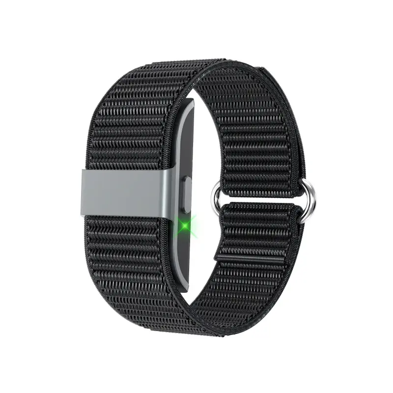 Screenless Smart Healthy Bracelet - Wireless Digital Fitness Tracker, Wearable Tech Electronic Gadget for Health & Sports with Menstrual Cycle Calculation, Sleep Tracking, Heart Rate, Blood Oxygen Monitoring & Alarm Clock, Electronic Gadgets