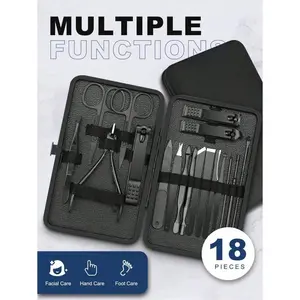 Nail Clipper Set - High-Quality Complete Set Of 8/15/24 Pieces. Set Includes Nail Scissors, Clippers, Household Beauty Tools, Ear Pick, Dead Skin Trimmer, Pedicure Tools. Birthday Gift. Portable Personal Care Tools. Suitable For Travel Or Home Use.