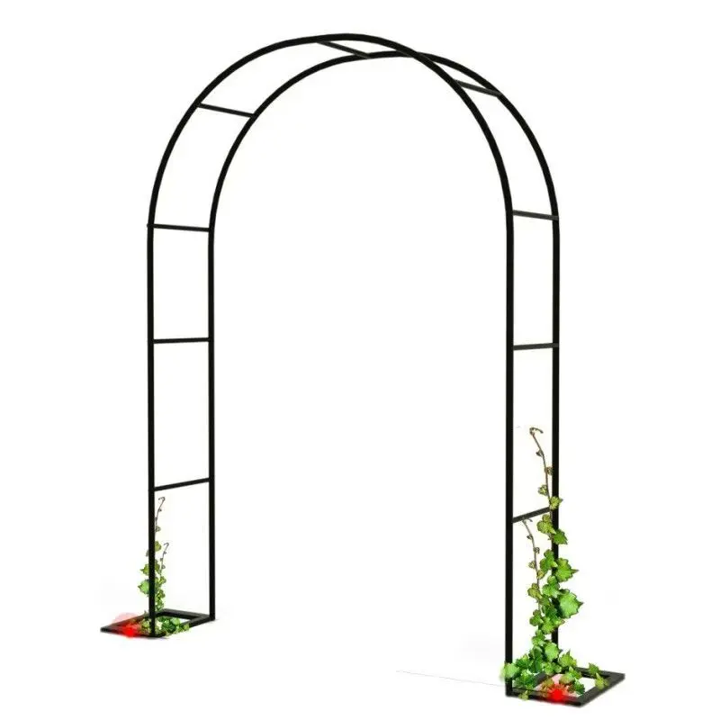 Sturdy Metal Garden Arch, Ideal for Climbing Plants like Roses, Grapes - Durable Outdoor Arbor for Backyard, Patio Wedding Decor Backdrop landscaping decor