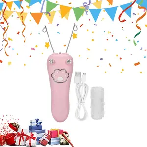 Cotton Thread Facial Hair Removal Device, Wireless Electric Threading Epilator, USB Rechargeable Hair Removal Machine for Face & Body, Facial Hair Remover, Hair Removal Tool