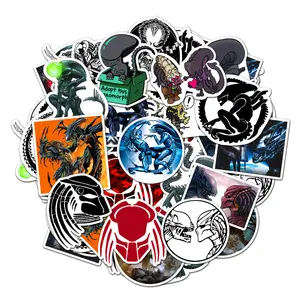 xenomorph vs predator Pack 20 PCS Sticker, Movie character Cartoon Decal, Funny Stickers Decorative for kid Laptop PC Wall Bottle Book Stickers