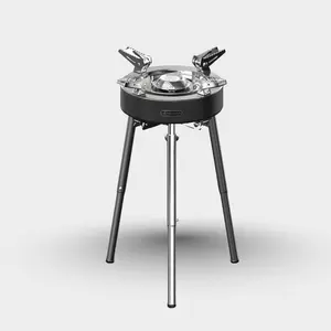 Fire Maple Saturn X Gas Stove - Adjustable Tripod Legs & Windproof Design