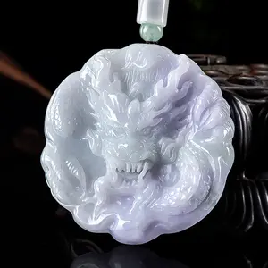 Jade Necklace Mighty Dragon Brand Atmospheric Xiao Long Pendant For Men And Women