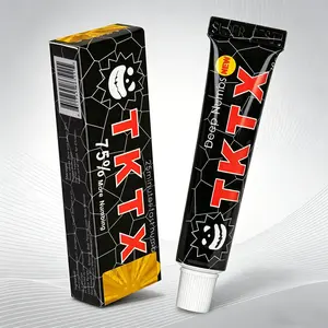 TKTX Tattoo Numbing Cream-Black 75% Limited Edition-For Painless Tattooing-Very Strong Tattoo External Cream 10g