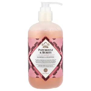 Nubian Heritage Liquid Hand Soap, Patchouli & Buriti, 12 fl oz (355 ml) Nubian Heritage Liquid Hand Soap, Patchouli & Buriti, 12 fl oz (355 ml)