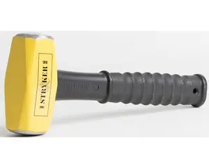212 MAIN XHD412S Sledge Hammer, 4 lbs Head, 12 in. Steel-Reinforced Poly Handle, Positive Lock, Hand Tools, Hardware