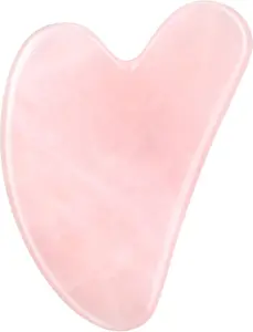 Scraping facial tool - Scraping tool - Especially suitable for facial skin care, relieving physical tension, reducing swelling, and for special occasions (pink color)