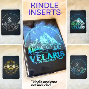 Foiled Insert/Decoration for Kindle