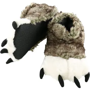 Animal Paw Slippers – For Kids & Adults, Fun Kids Costume Accessory & Cozy Furry Daily Wear