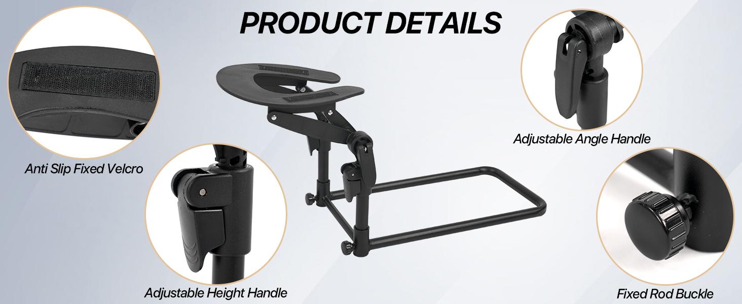 KCC Adjustable Massage Face Cradle for Bed, Home Massage Kit for Sleeping Mattress,Portable Massage headrest with Memory Foam Pillow,Head Rest Support-Eye Surgery Recovery