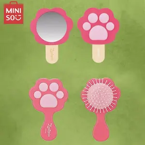 Disney Zootopia Cute Paws Air Cushion Comb Handheld Mirror – Adorable and Functional, Perfect for On-the-Go Styling