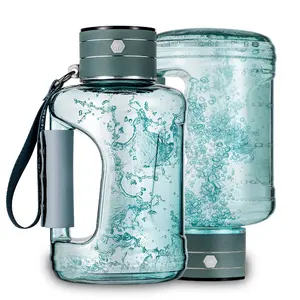 Rechargeable Hydrogen Water Bottle, Electrolysis Water Bottle, 1.5L Large Capacity Leakproof Sports Water Bottle, Portable Gym Water Bottle for Outdoor Activities Hydration Bottle