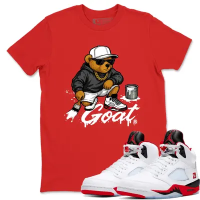 Drip Fire Red 4s Shirts Drip With Joedan Red TikTok Shop