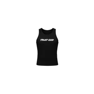 “Trust God” Compression Tank Top (Black)