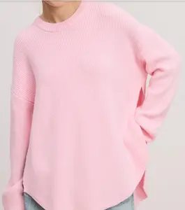 Sweater with Side Slit