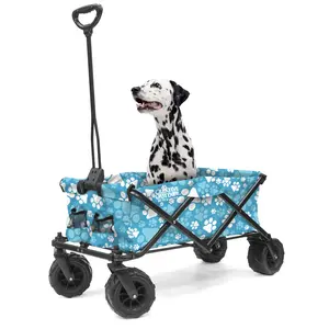 Paw Print Limited Edition All-Terrain Folding Wagon