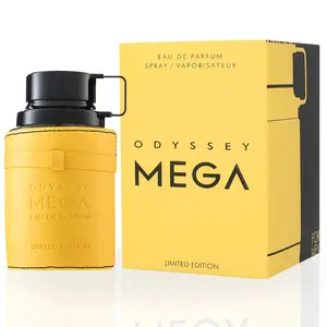 Armaf Odyssey Mega Man Limited Edition Eau de Parfum Spray - 100ML (3.4 OZ) Men's Fragrances, Citrus Spice Fragrance Scent Blend, Long-Lasting Exotic Signature Masculine EDP Perfume Spray