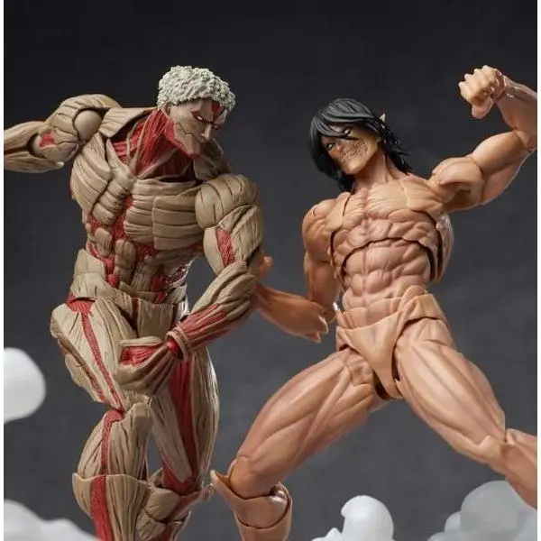 Attack on Titan Anime Eren Yeager Titan form Articulated Joints Moveable Action Figure Model Toys 15cm