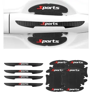 Door Handle Protector, 8 count Anti-Scratch Bowl Auto Door Protective Film Sticker,   Exterior Guard Protection Accessories, Universal for SUV Sedan