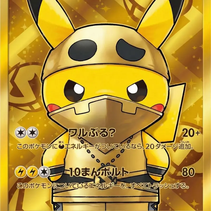 Custom proxy made Poncho Pikachu