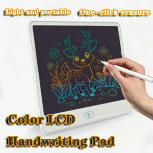 New 13/16 Inch LCD Handwriting Board, Electronic Drawing Board, Soft Screen, One Click Clear, Home Message Board