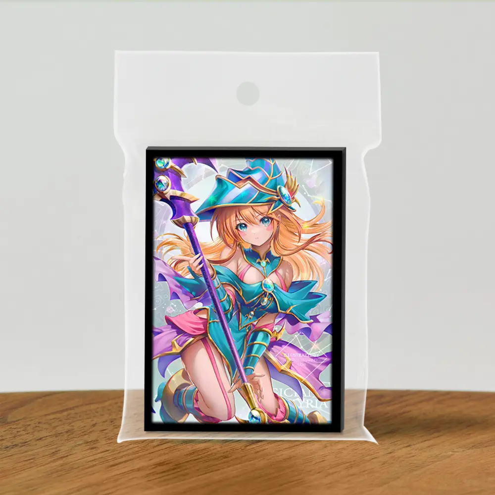 100PCS Holographic Anime Card Sleeve Protector for YGO Mini Photo Card Protector 63x90mm Best Gift - TikTok Shop 100PCS Holographic Anime Card Sleeve Protector for YGO Mini Photo Card Protector 63x90mm Best Gift - TikTok Shop