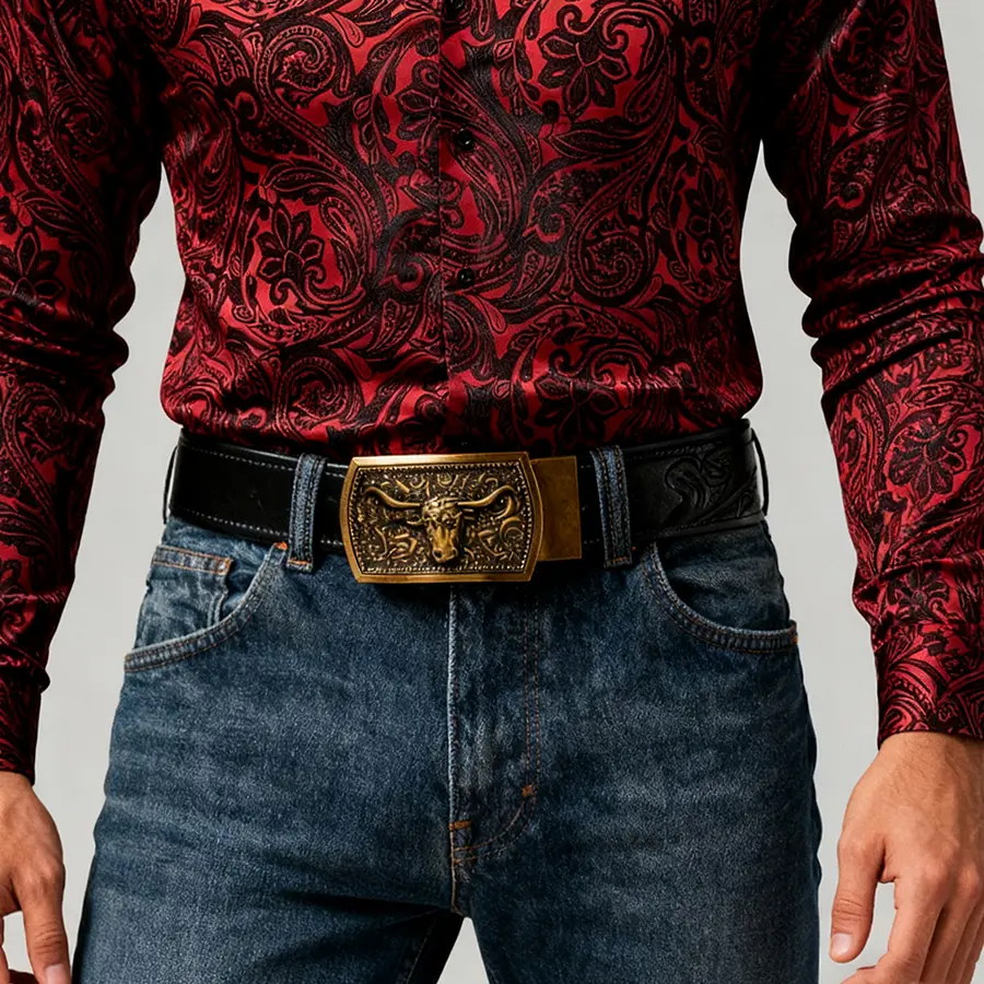 Ailisus Mens Belt Leather Easy Release Ratchet Belt for Business Casual Dress Belt with Adjustable Buckle For Mens Festival Gift SpringStatements Ailisus Mens Belt Leather Easy Release Ratchet Belt for Business Casual Dress Belt with Adjustable Buckle For Mens Festival Gift SpringStatements